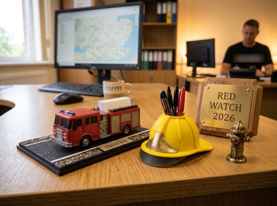 Illustration: Fire service: watch and retirement gifts