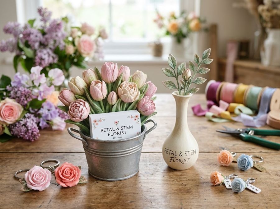 Illustration: Florist or wedding venue